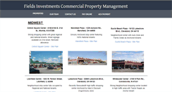 Desktop Screenshot of fieldsinvestments.com